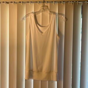 Women’s Cream Tank Top - Versatile Sleeveless Layering Piece